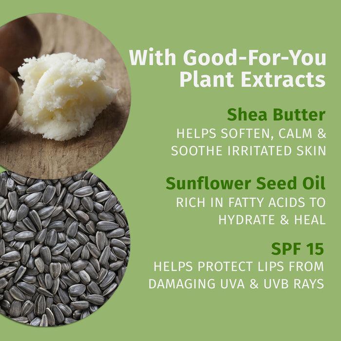 Hempz Couture Sweet Pineapple & Honey Melon Herbal Lip Balm With SPF 15