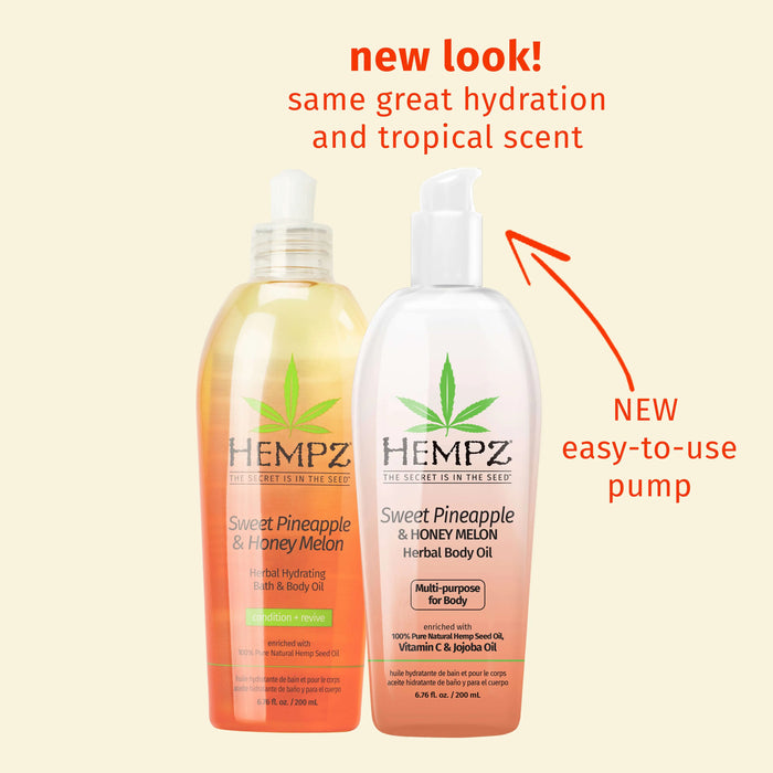 Hempz Couture Sweet Pineapple & Honey Melon Multi-Purpose Herbal Body Oil
