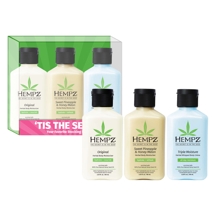 hempz couture Tis' the Season Mini Moisturizing Lotions Gift Set