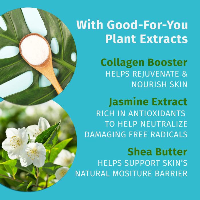 Hempz Couture Travel-Size Beauty Actives Sweet Jasmine & Rose Herbal Body Moisturizer With Collagen Booster