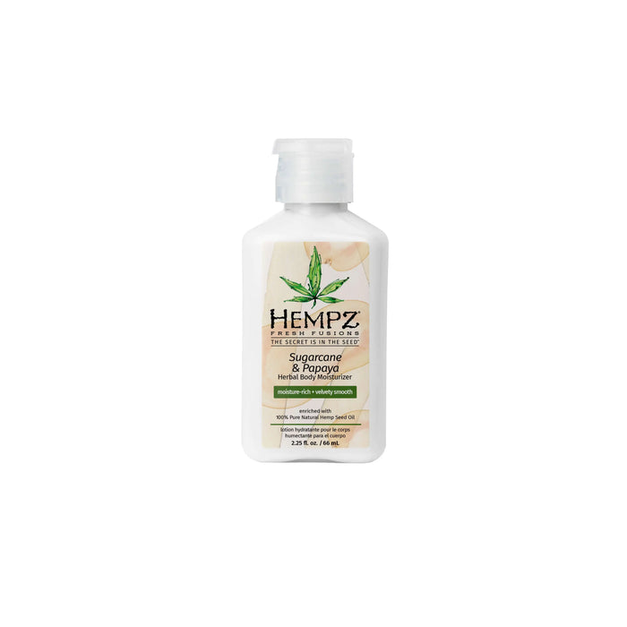 hempz couture Travel-Size Fresh Fusions Sugarcane & Papaya Herbal Body Moisturizer