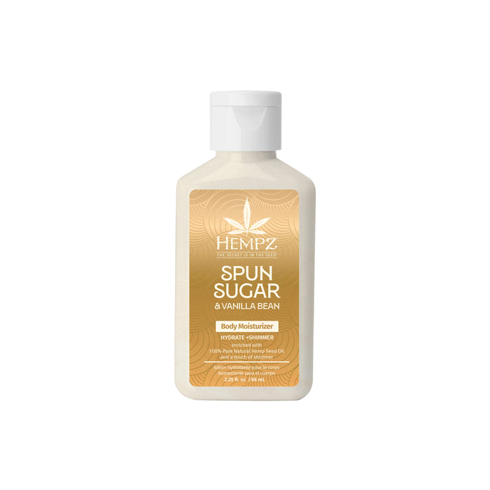 hempz couture Travel-Size Spun Sugar & Vanilla Bean Herbal Moisturizer with Shimmer