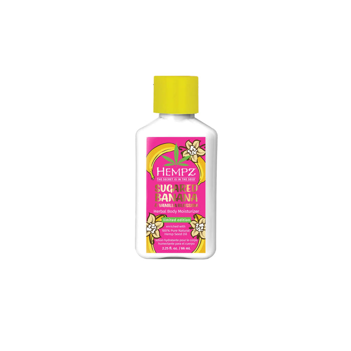 hempz couture Travel-Size Sugared Banana & Vanilla Blossom Herbal Body Moisturizer