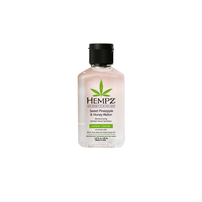 hempz couture Travel-Size Sweet Pineapple & Honey Melon Moisturizing Herbal Hand Sanitizer