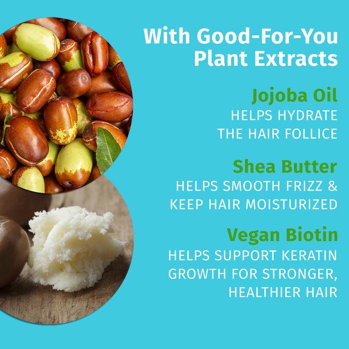 Hempz Couture Triple Moisture Fresh Citrus Herbal Conditioner With Vegan Biotin & Shea Butter For Dry/Damaged Hair