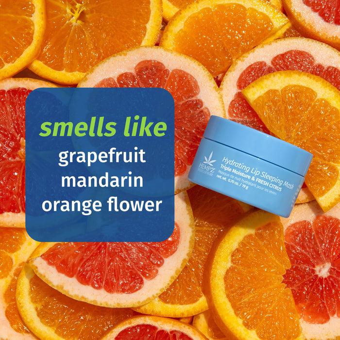 Hempz Couture Triple Moisture Fresh Citrus Hydrating Lip Sleeping Mask
