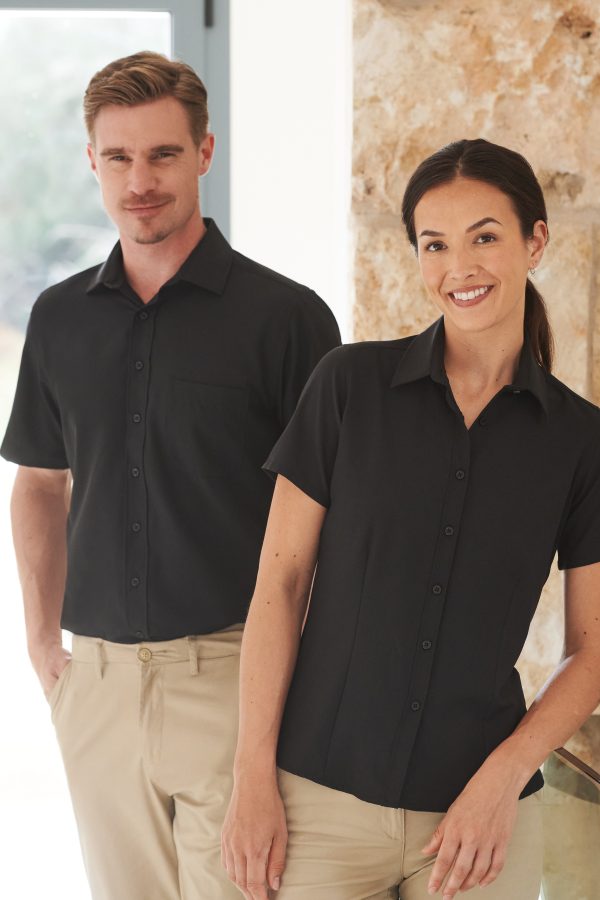 Henbury H596 LADIES’ WICKING ANTI-BAC QUICK DRY S/S SHIRT