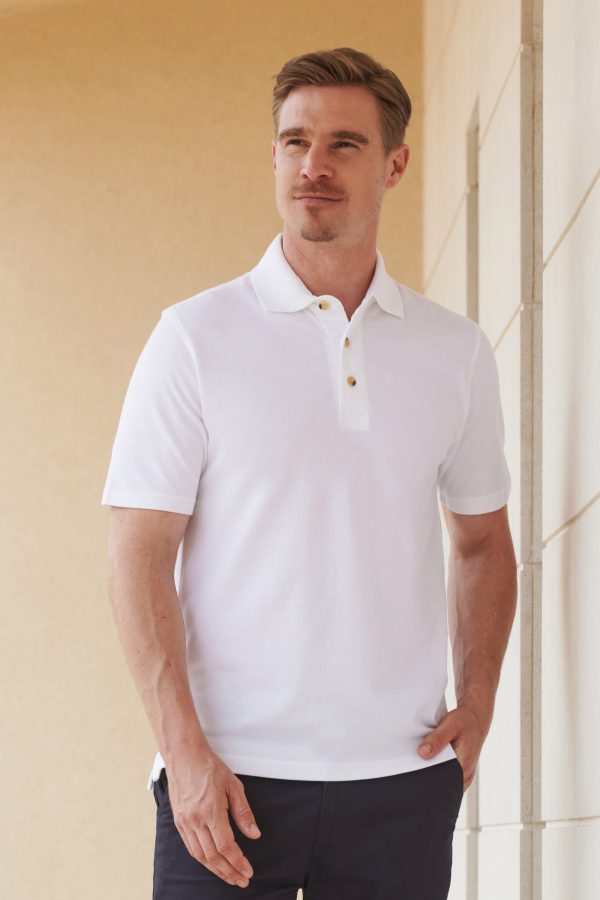 henbury H100 MEN’S CLASSIC POLO SHIRT