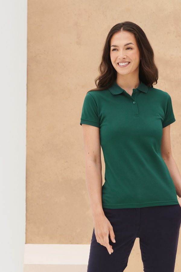Henbury H476 LADIES’ COOLPLUS POLO SHIRT