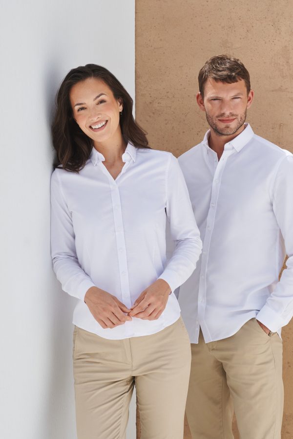 Henbury H512R MEN’S MODERN L/S OXFORD – REGULAR FIT