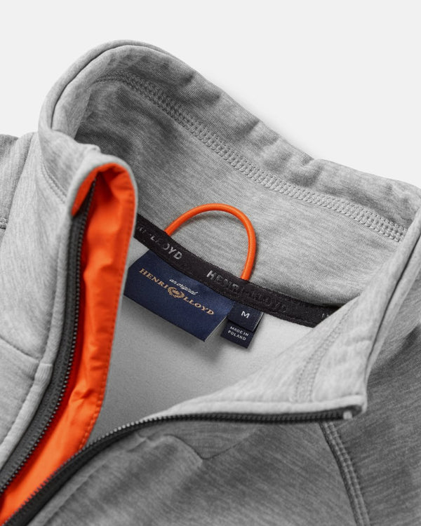 Henri Lloyd Aktiv Stretch 1/2 Zip - Grey Marl