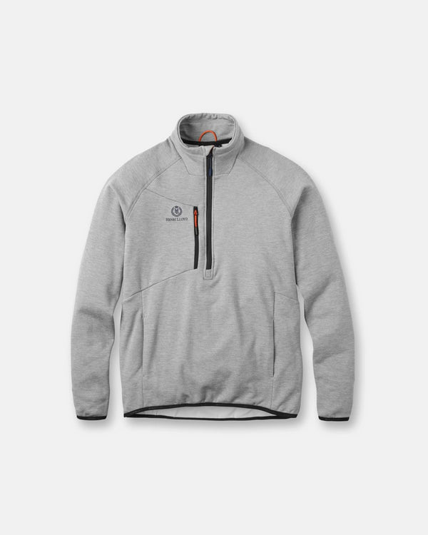 henri lloyd Aktiv Stretch 1/2 Zip - Grey Marl