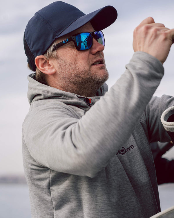 Henri Lloyd Aktiv Stretch Logo Hood - Grey Marl