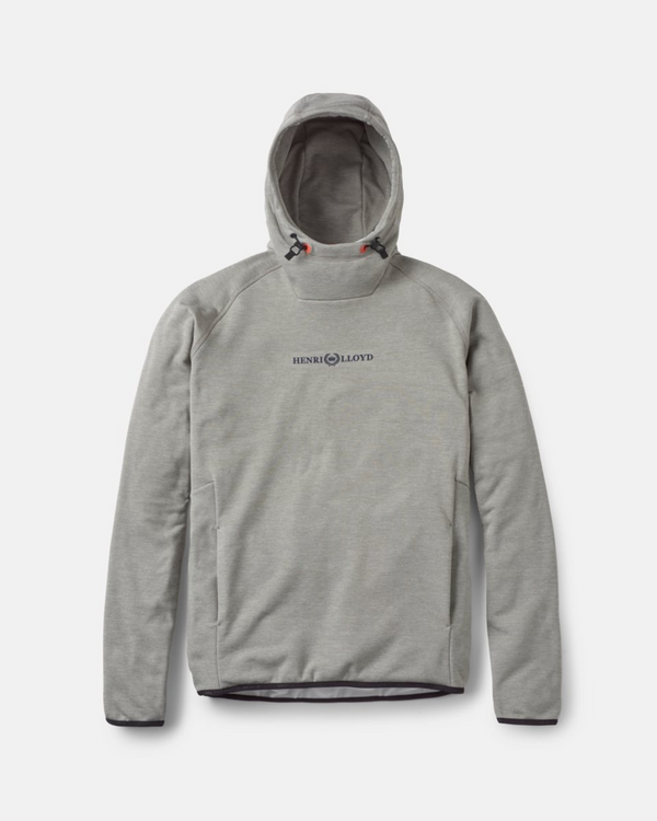 henri lloyd Aktiv Stretch Logo Hood - Grey Marl