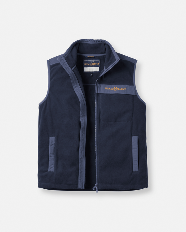 Henri Lloyd Crew Fleece Vest - Navy Blue