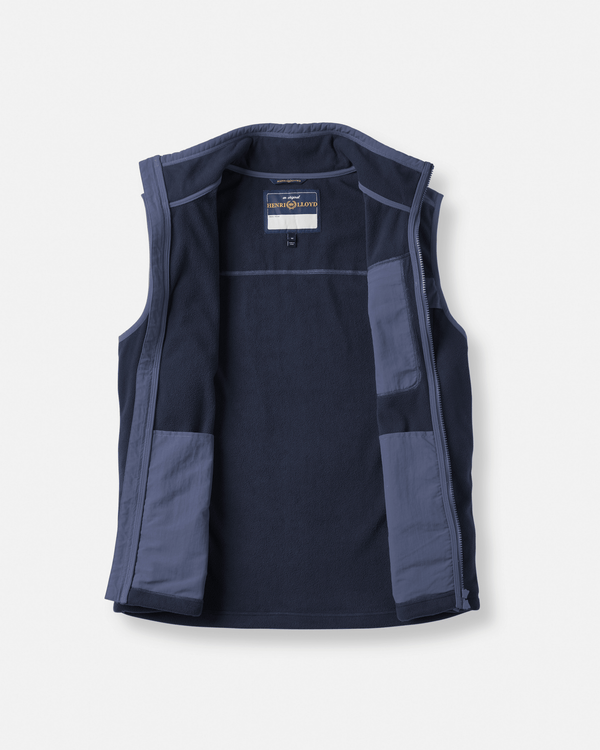 Henri Lloyd Crew Fleece Vest - Navy Blue