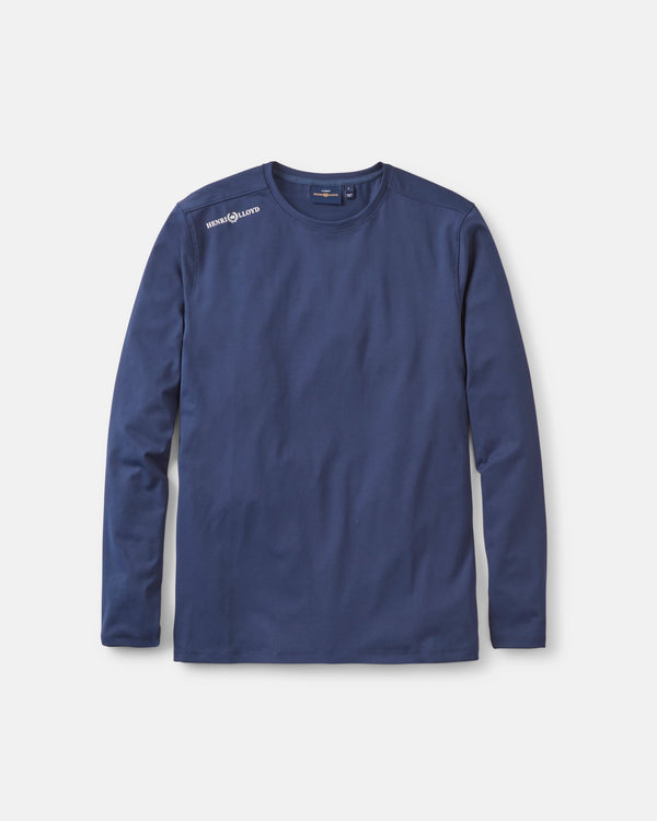 henri lloyd Dri-Fast Long Sleeve Tee - Navy Blue