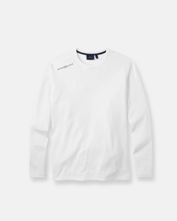 henri lloyd Dri-Fast Long Sleeve Tee - White