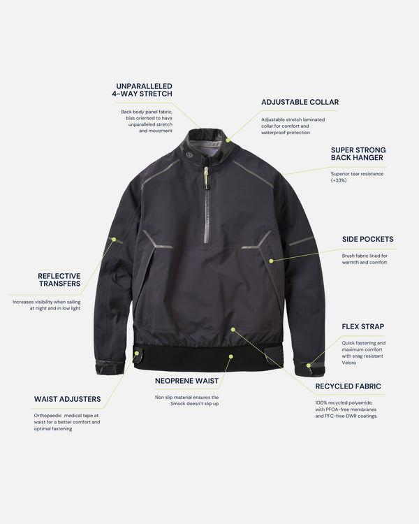 Henri Lloyd Dynamic Smock - Black