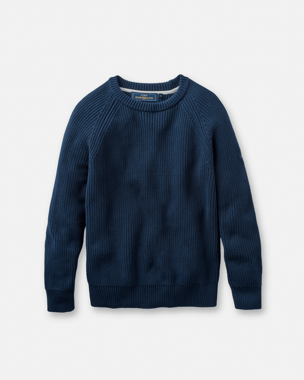 henri lloyd Golant Ribbed Crew - Navy Blue