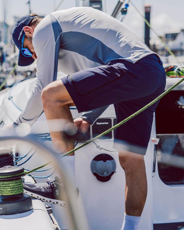 Henri Lloyd Men's Dynamic Deck Shorts - Navy Blue