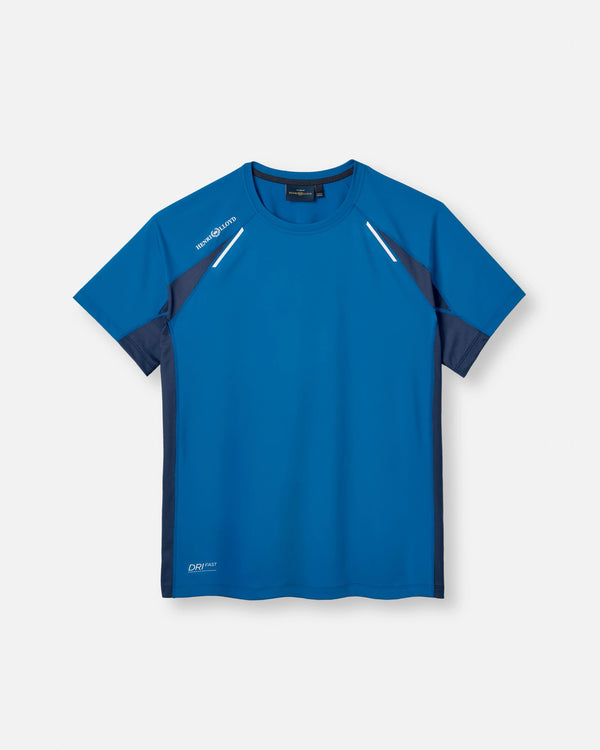 henri lloyd Men's Dynamic Dri Fast Tee - Cygnet Blue