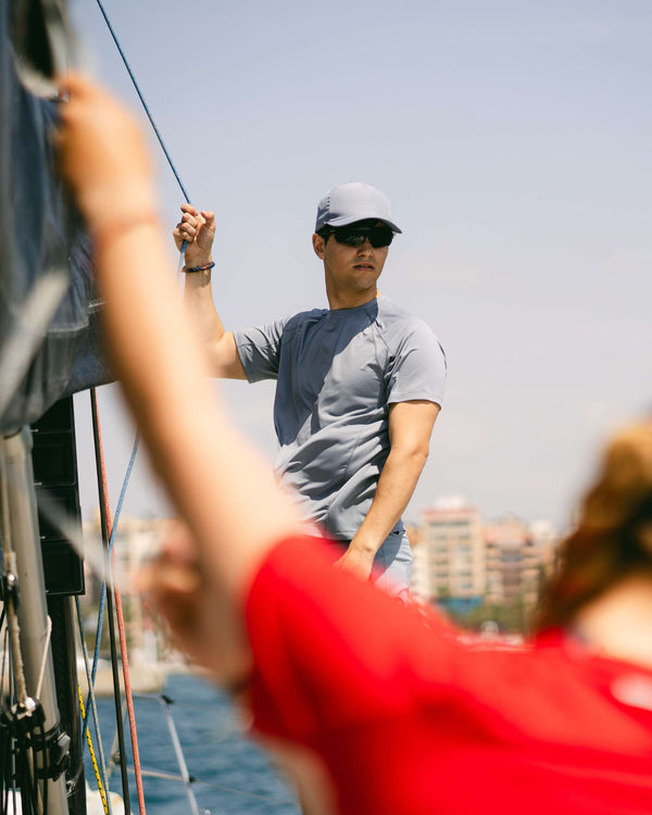 Henri Lloyd Men's Dynamic Dri Fast Tee - Titanium