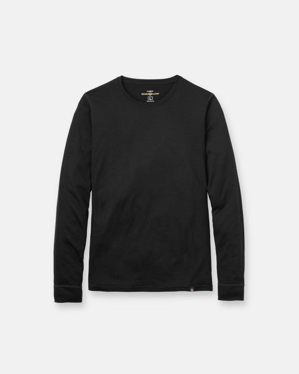 henri lloyd Merino 200 LS Top - Black
