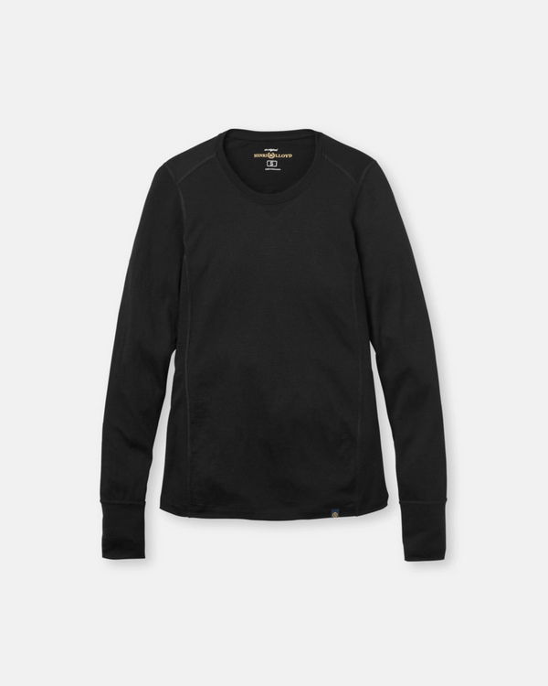 henri lloyd Merino 200 LS Top wmn - Black