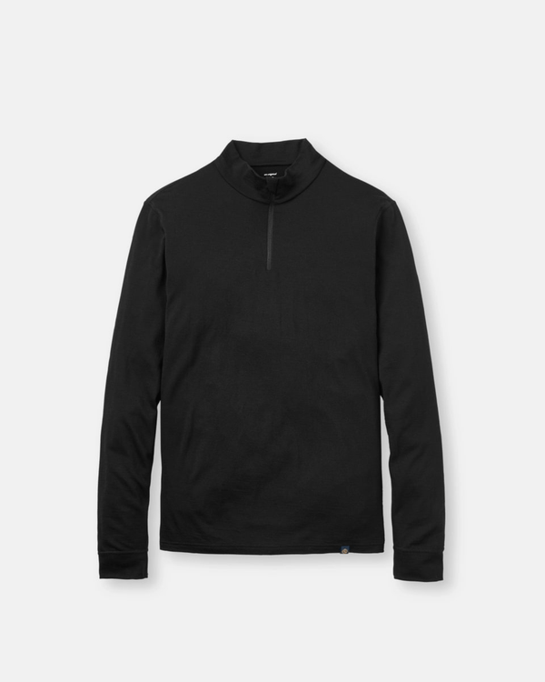 henri lloyd Merino 200 Zip Top - Black