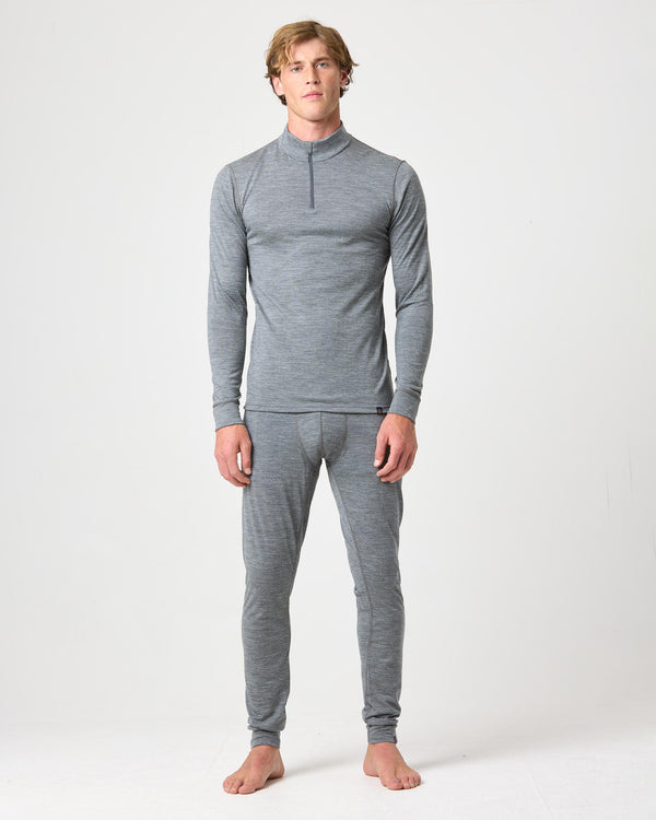 Henri Lloyd Merino 200 Zip Top - Grey