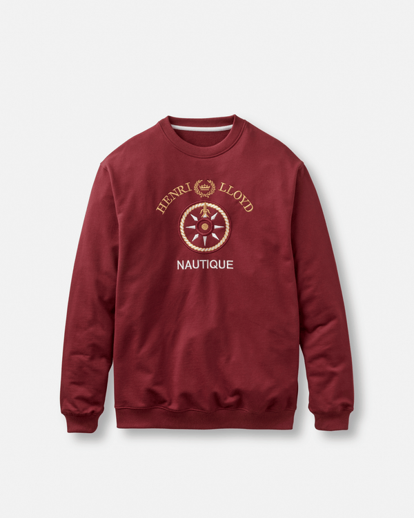 henri lloyd Nautique Crew Neck Sweat - Freo Red