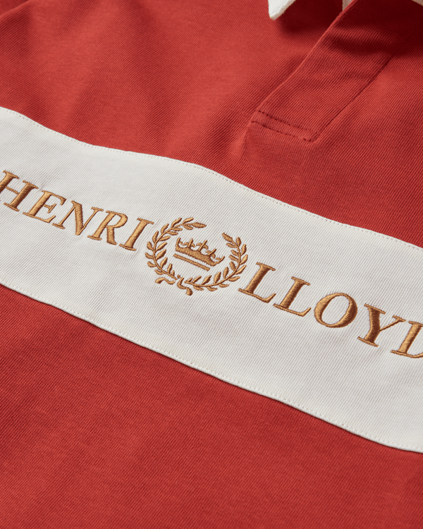 Henri Lloyd Voyager Rugby Shirt - Freo Red