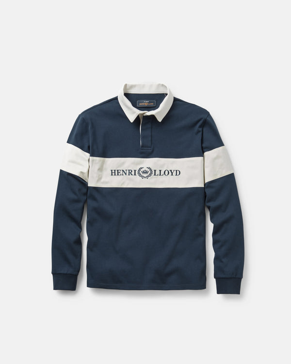 henri lloyd Voyager Rugby Shirt - Navy Blue