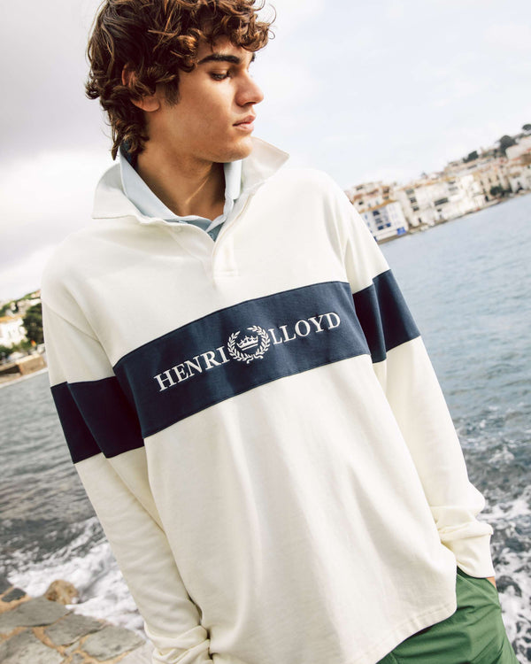 Henri Lloyd Voyager Rugby Shirt - Off White