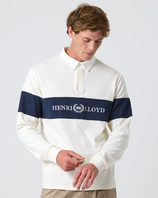 Henri Lloyd Voyager Rugby Shirt - Off White