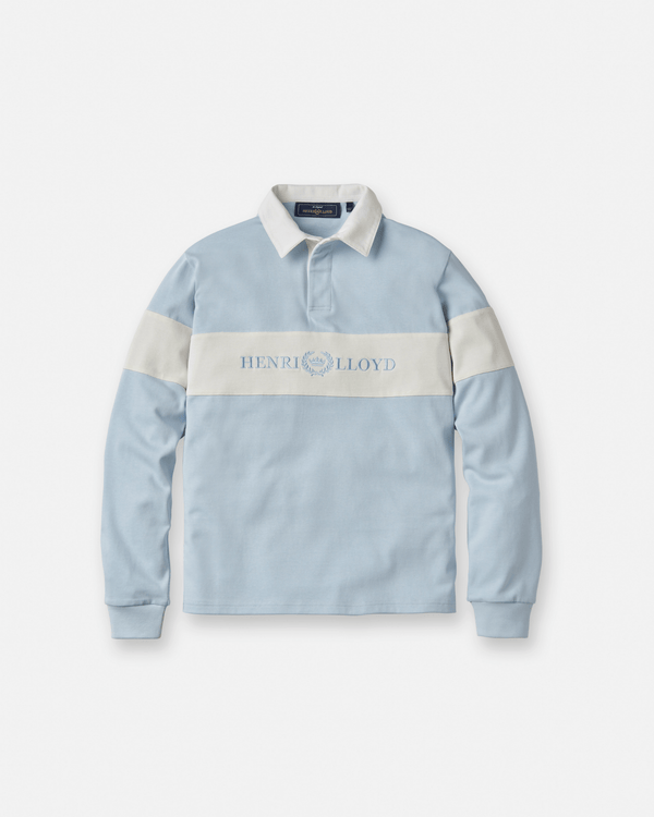 henri lloyd Voyager Rugby Shirt - Sky Blue