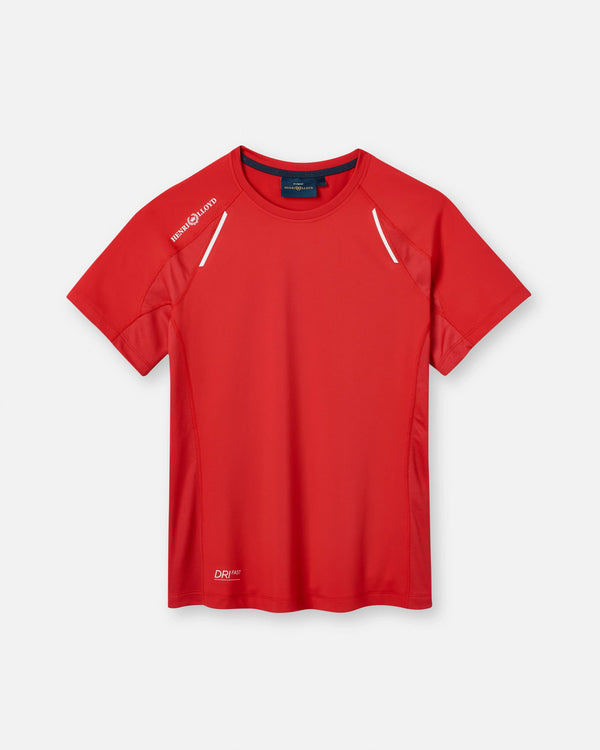 henri lloyd Women's Dynamic Dri Fast Tee - Red