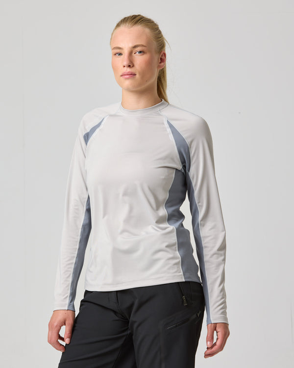 Henri Lloyd Women's Dynamic Dri Fast Long Sleeve Tee - Ice