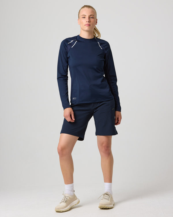 Henri Lloyd Women's Dynamic Dri Fast Long Sleeve Tee - Navy Blue