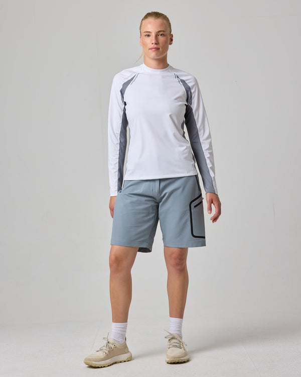 Henri Lloyd Women's Dynamic Dri Fast Long Sleeve Tee - White