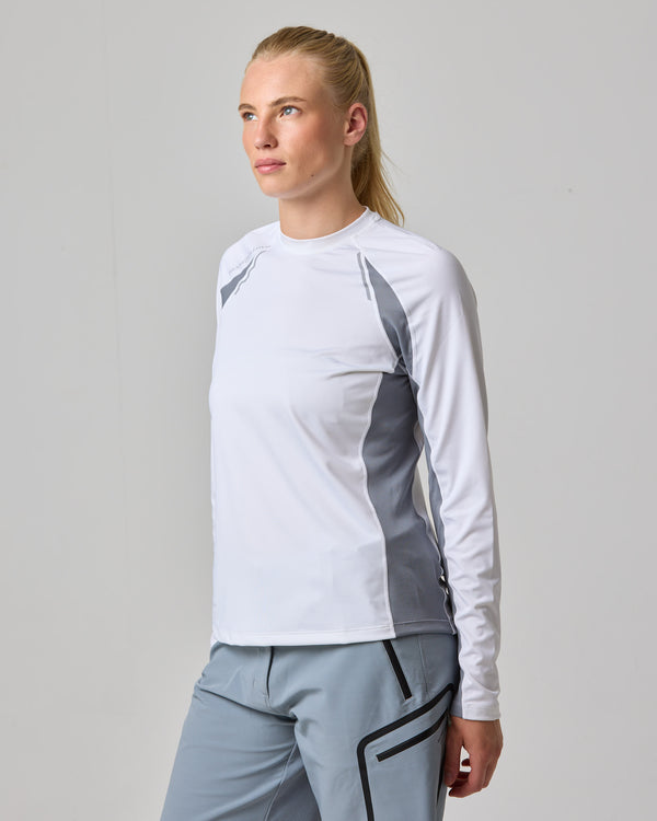 Henri Lloyd Women's Dynamic Dri Fast Long Sleeve Tee - White