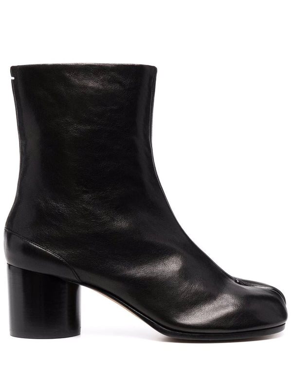 henrik vibskov 60mm Vintage Leather Tabi Boot - Black