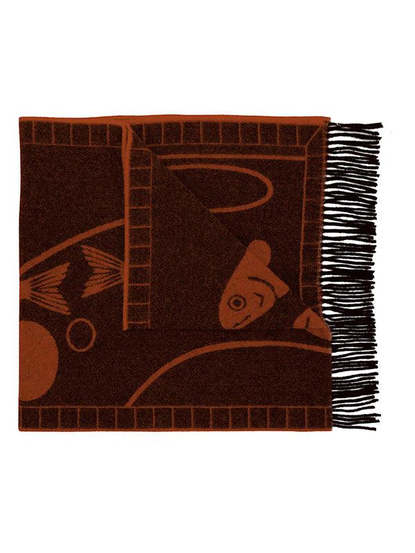 henrik vibskov Catch Match Scarf - Catch Match Orange