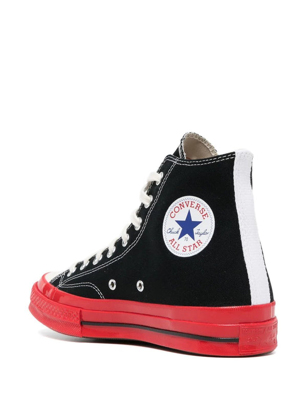 Henrik Vibskov Converse High 'Chuck Taylor' Sneaker Red Sole - Black