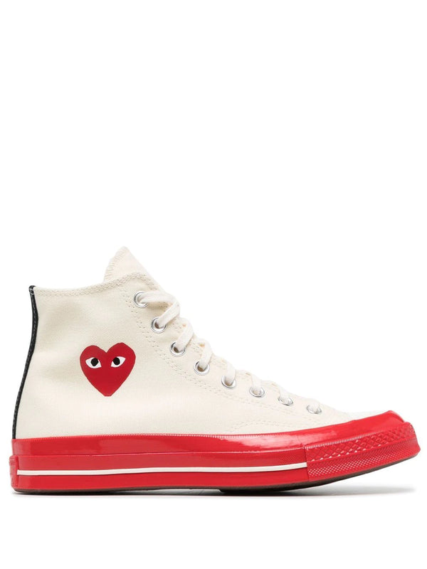 henrik vibskov Converse High 'Chuck Taylor' Sneaker Red Sole - White
