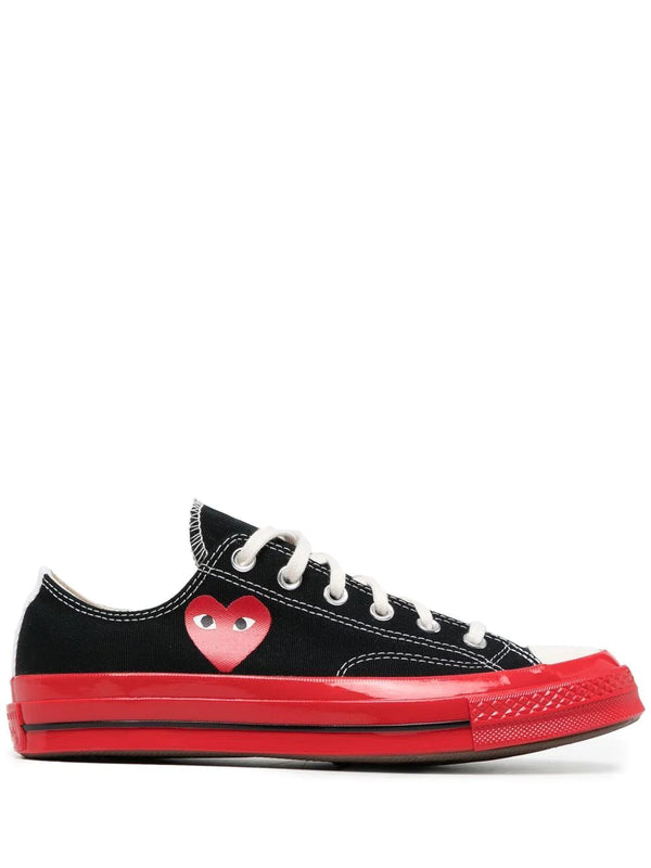 henrik vibskov Converse Low 'Chuck Taylor' Sneaker Red Sole - Black