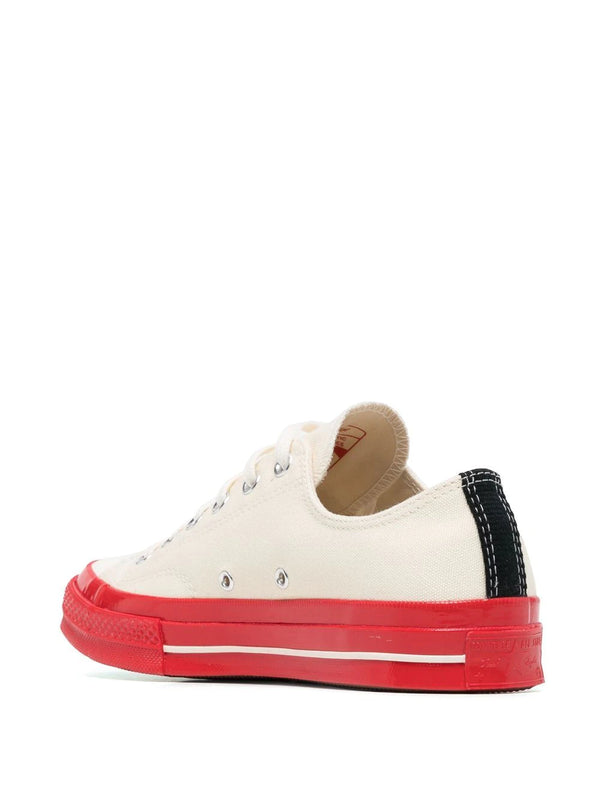Henrik Vibskov Converse Low 'Chuck Taylor' Sneaker Red Sole - White