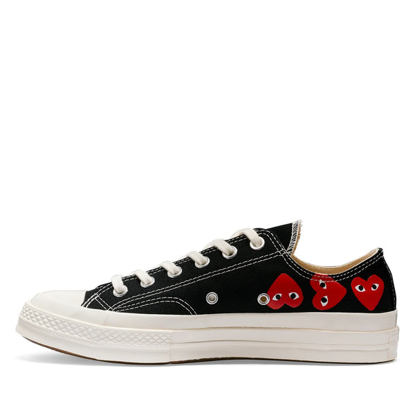 Henrik Vibskov Converse Low 'Chuck Taylor' Sneakers Multi Heart - Black