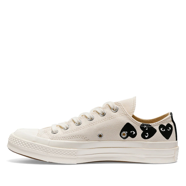 Henrik Vibskov Converse Low 'Chuck Taylor' Sneakers Multi Heart - White